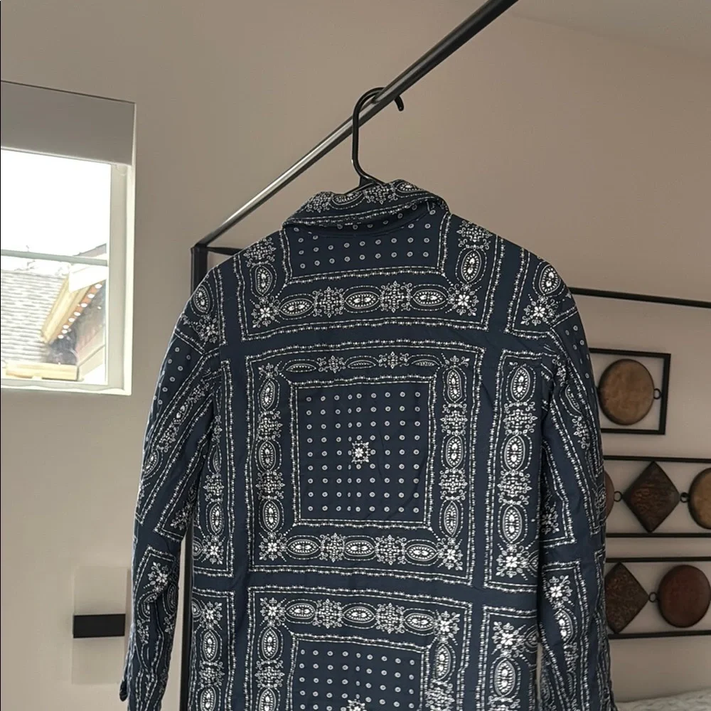 Blue Patterned Jacket - Picture 5 of 9
